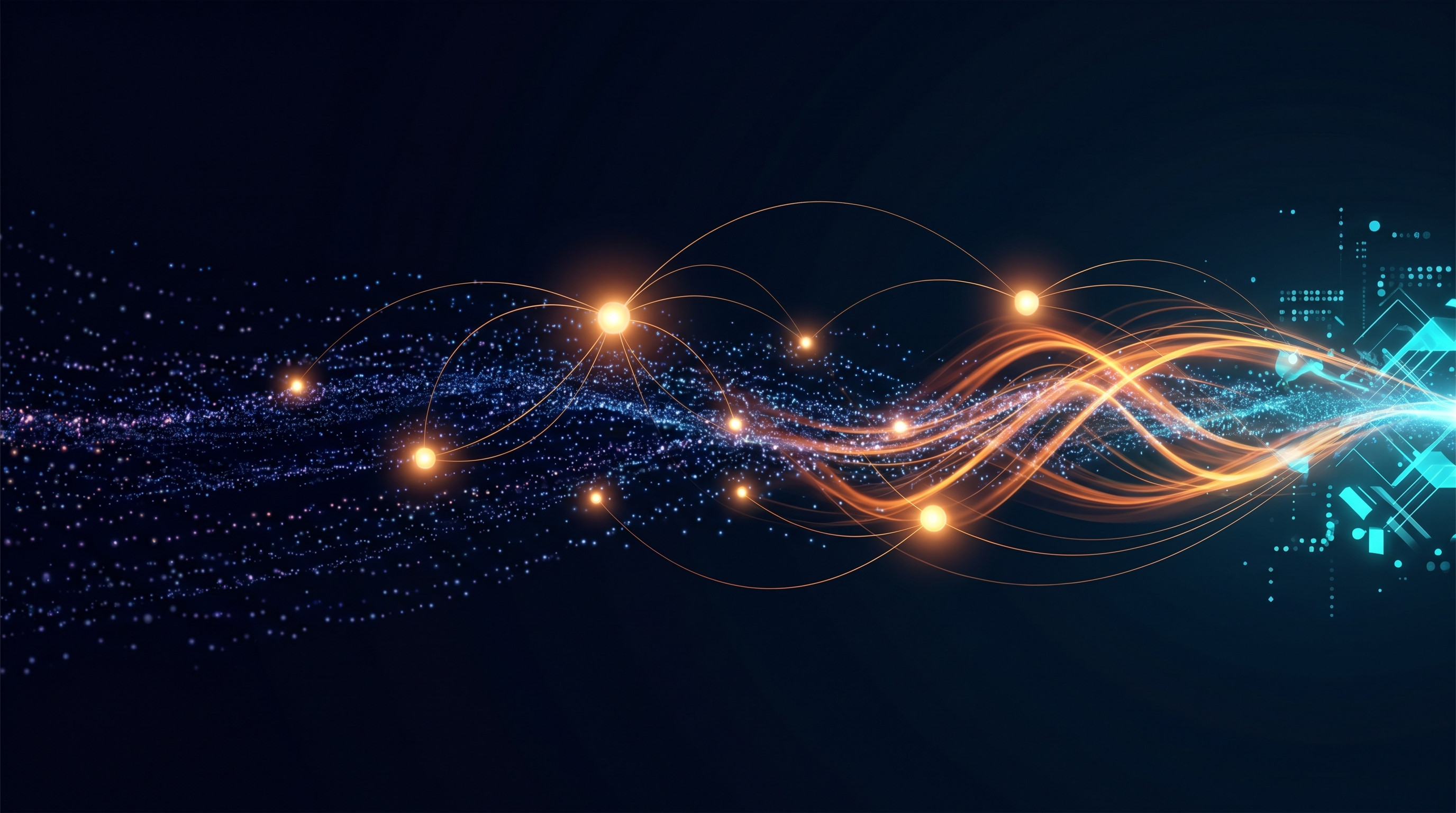 MSA sparse attention: only key nodes connect in a long light stream