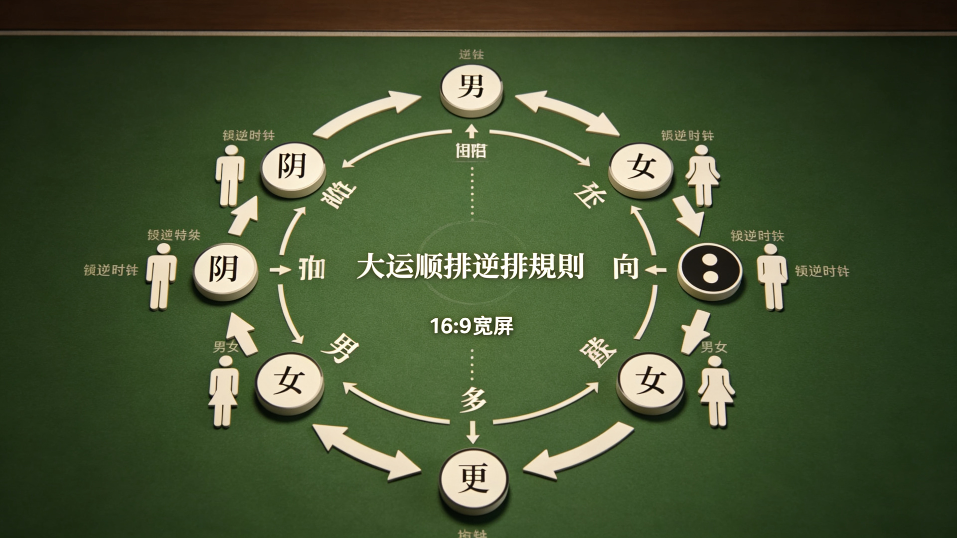 大运顺排逆排规则