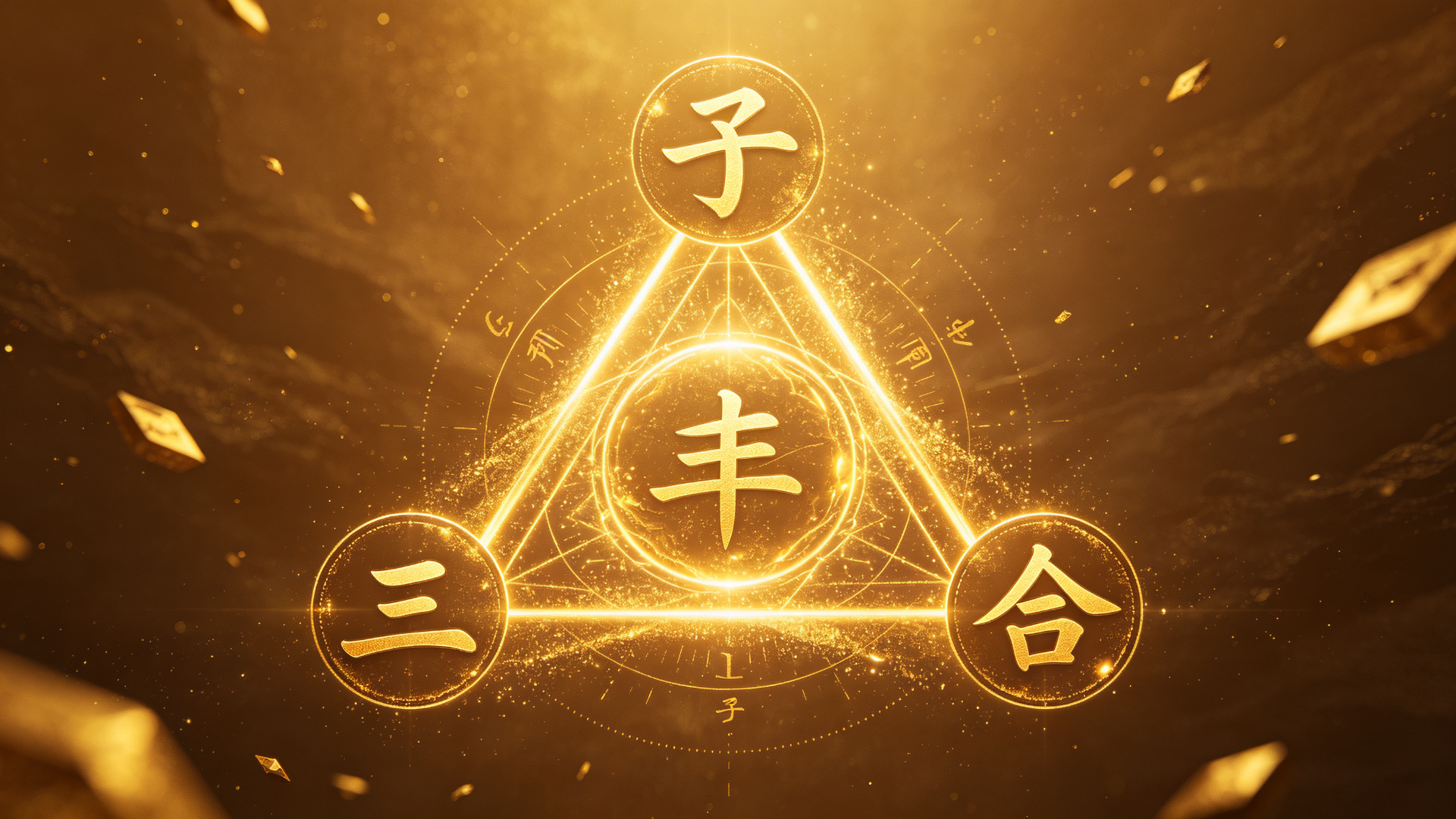 地支三合三会概念
