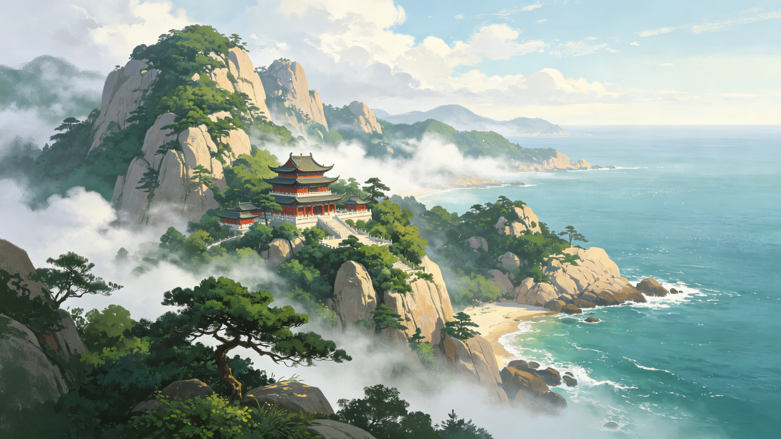 青島嶗山道教聖地