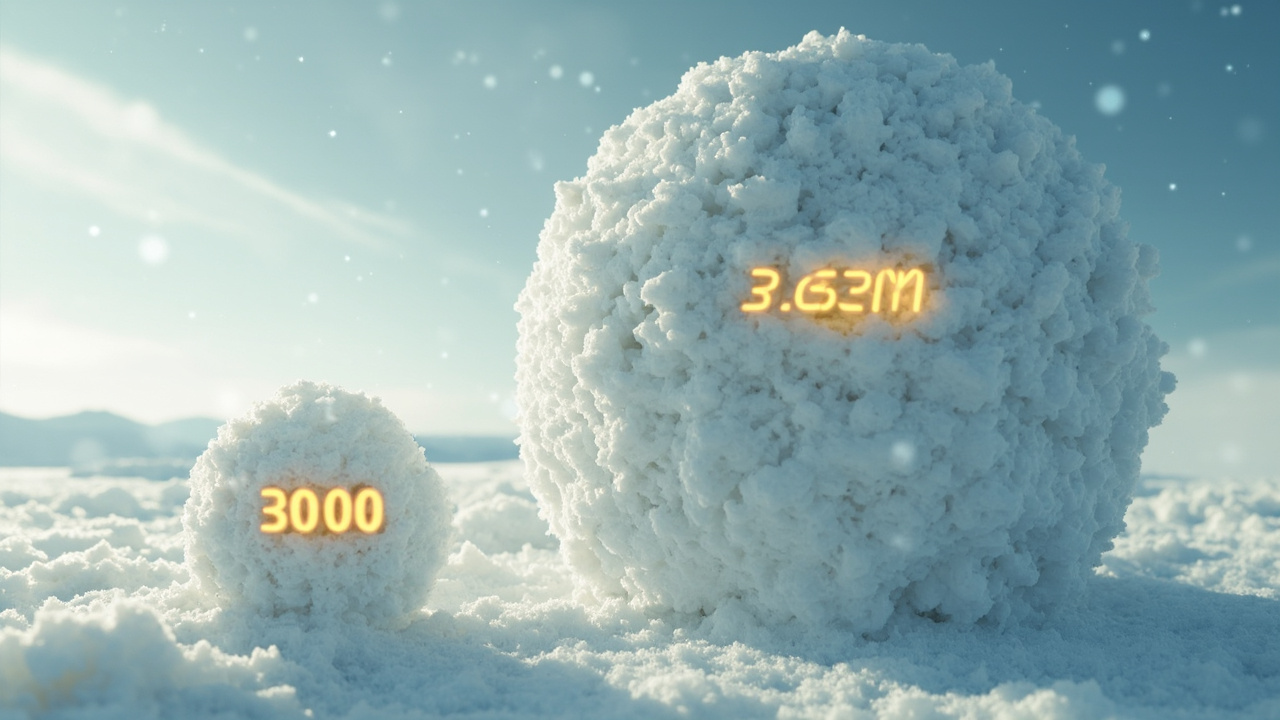 第三階段：滾雪球，每月 3000 元複利 30 年