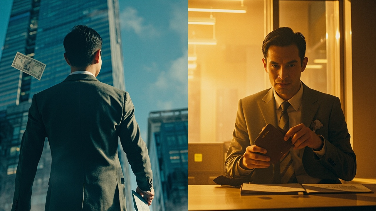Work vs. earning: two different value-monetization paths