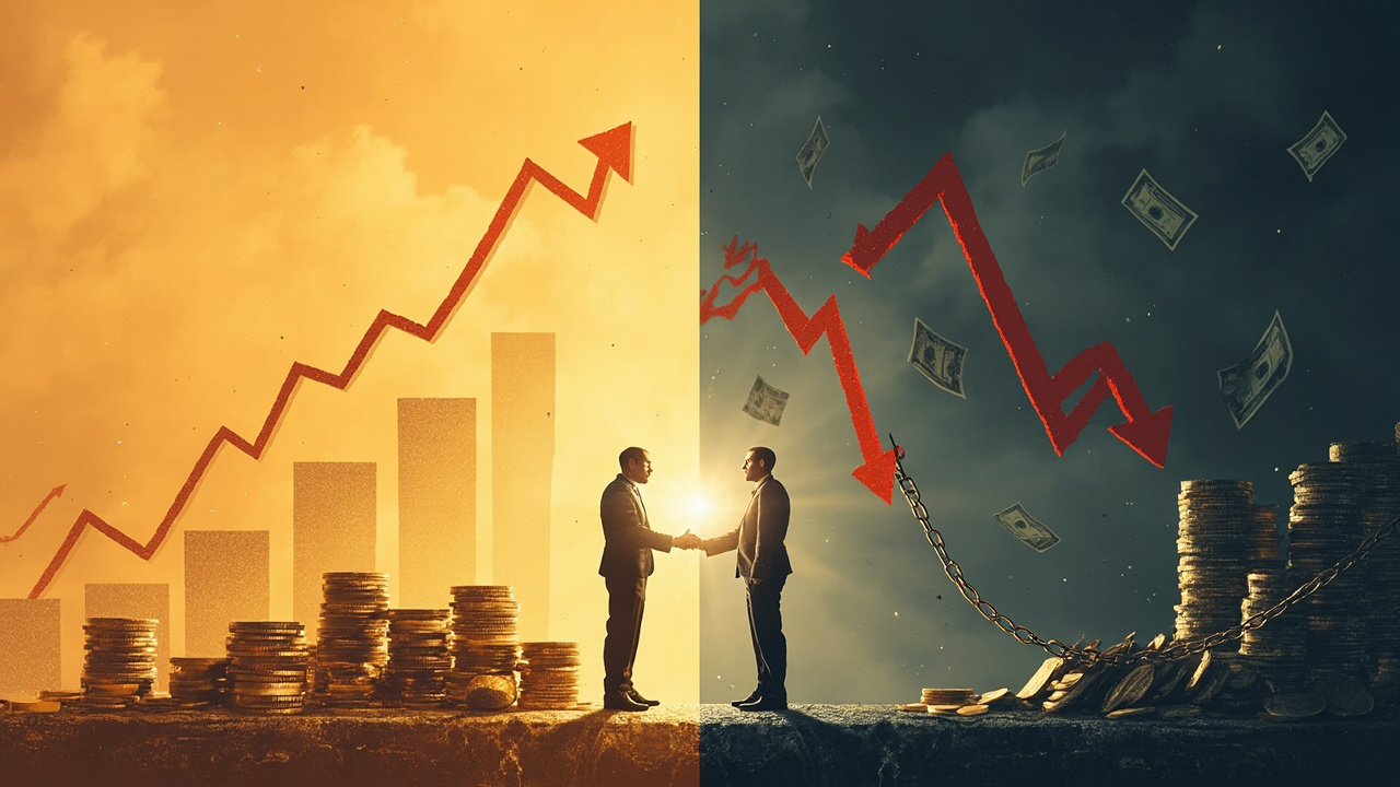 兩人投資對比示意圖